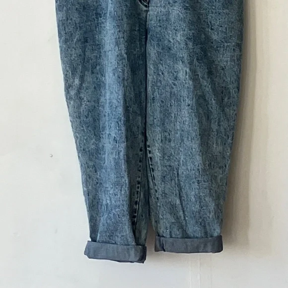 JustFab Acid Wash Jumpsuit - Picture 3 of 14